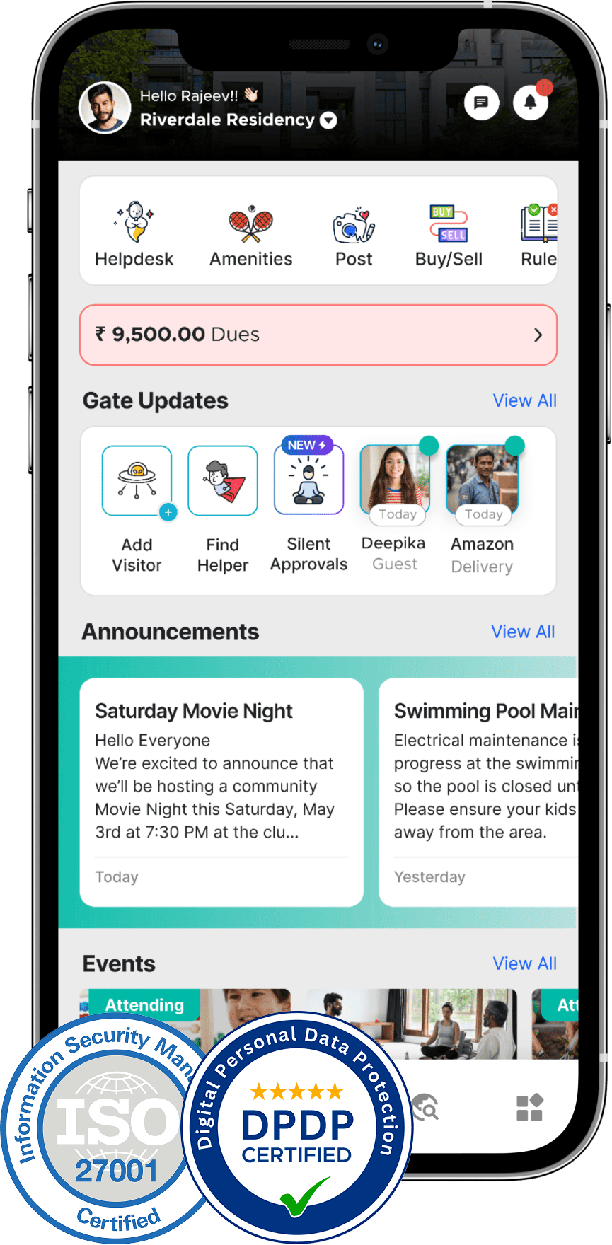 Best Society Management Software in India | ADDA