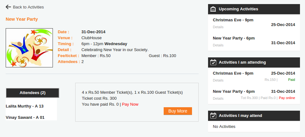 Introducing Ticketing in Activities ADDA BLOG