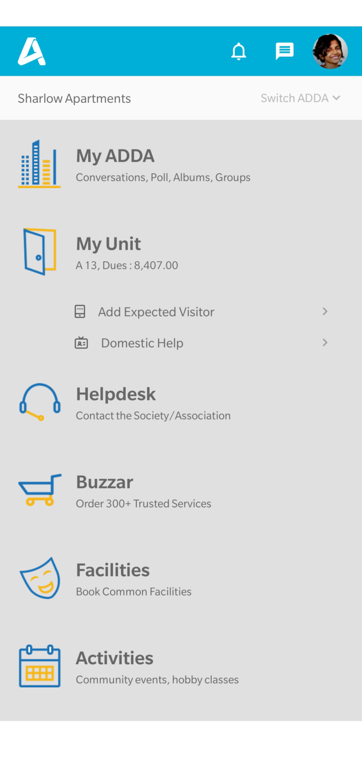 ADDA App has a New UI Befitting Its Position As The Apartment SuperApp