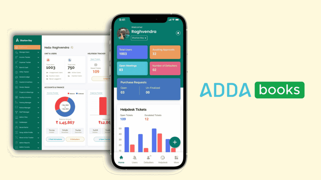 Imposing fines in housing societies in India, Housing society accounting ADDA Books